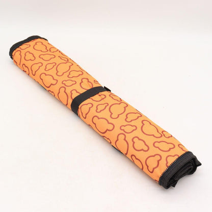 Чохол-гамак автомобільний для перевезення тварин, 120х56см, Помаранчевий / Накидка на заднє сидіння авто для собак