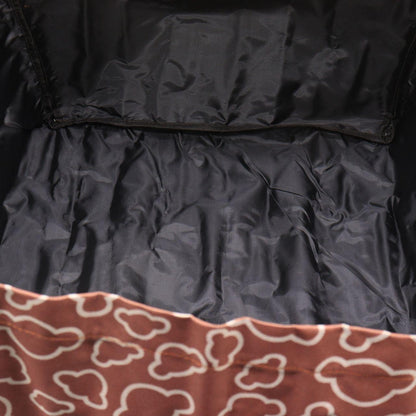 Чохол-гамак автомобільний для перевезення тварин, 120х56см, Коричневий / Накидка на заднє сидіння авто для собак