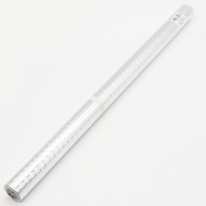 Самоклейна алюмінієва фольга 3м х 60см, Ромб / Водонепроникна плівка для кухонних поверхонь