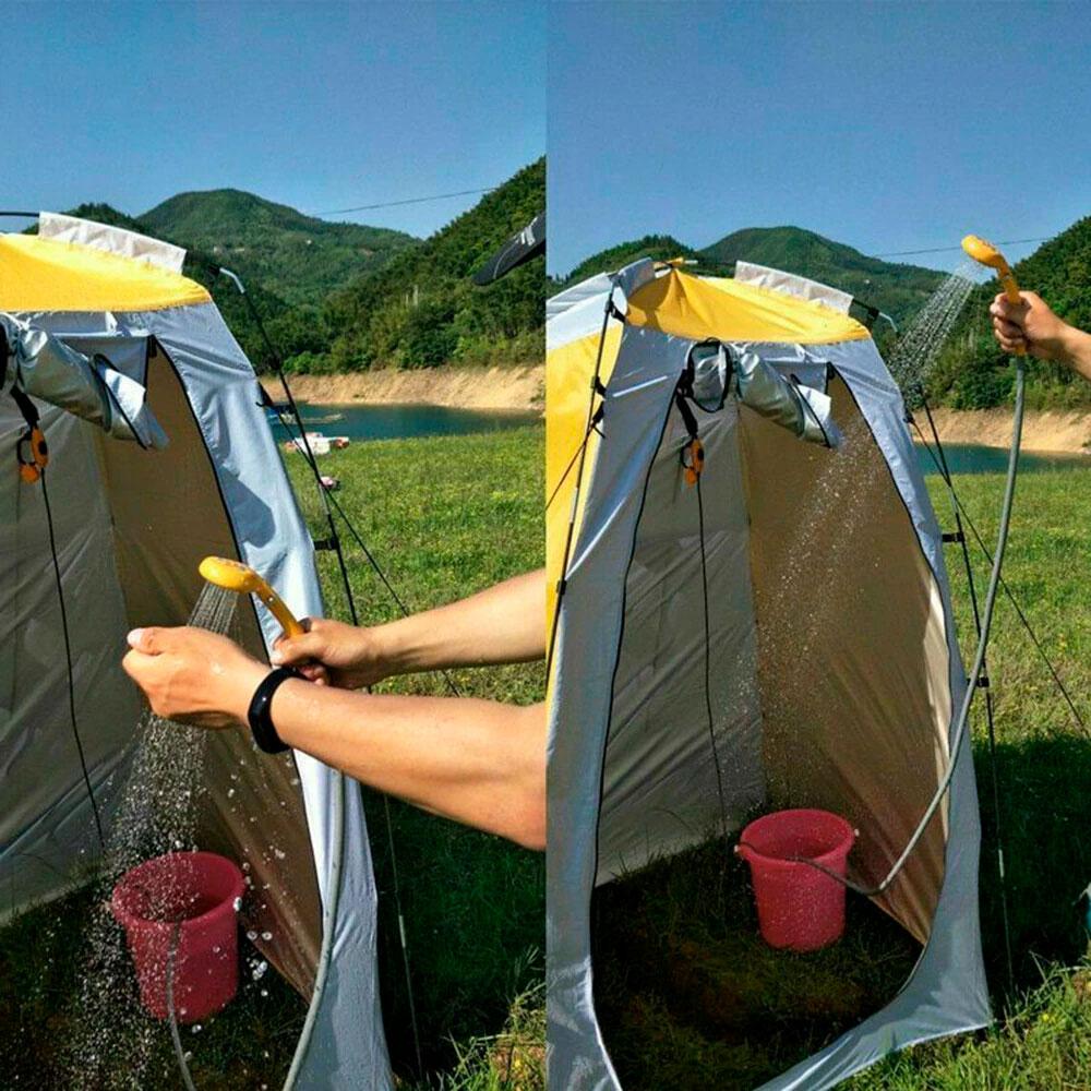 Автомобільний душ від прикурювача SHOWER SET AA2-2 / Портативний туристичний душ автомийка / Авто-душ