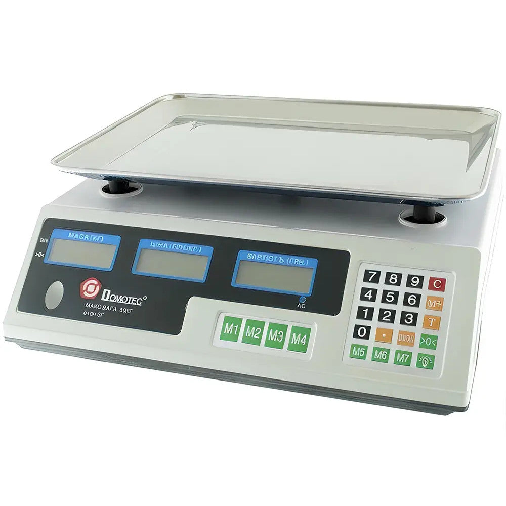 Ваги торговельні електронні до 50кг MS 228 / Акумуляторні ваги для торгівлі / Настільні ваги