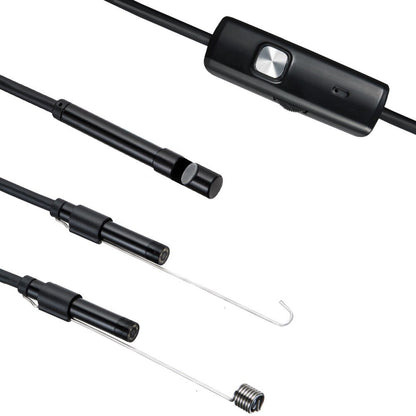 Ендоскоп міні камера для смартфона, 3,5м / Ендоскопічна гнучка USB-камера / Бороскоп
