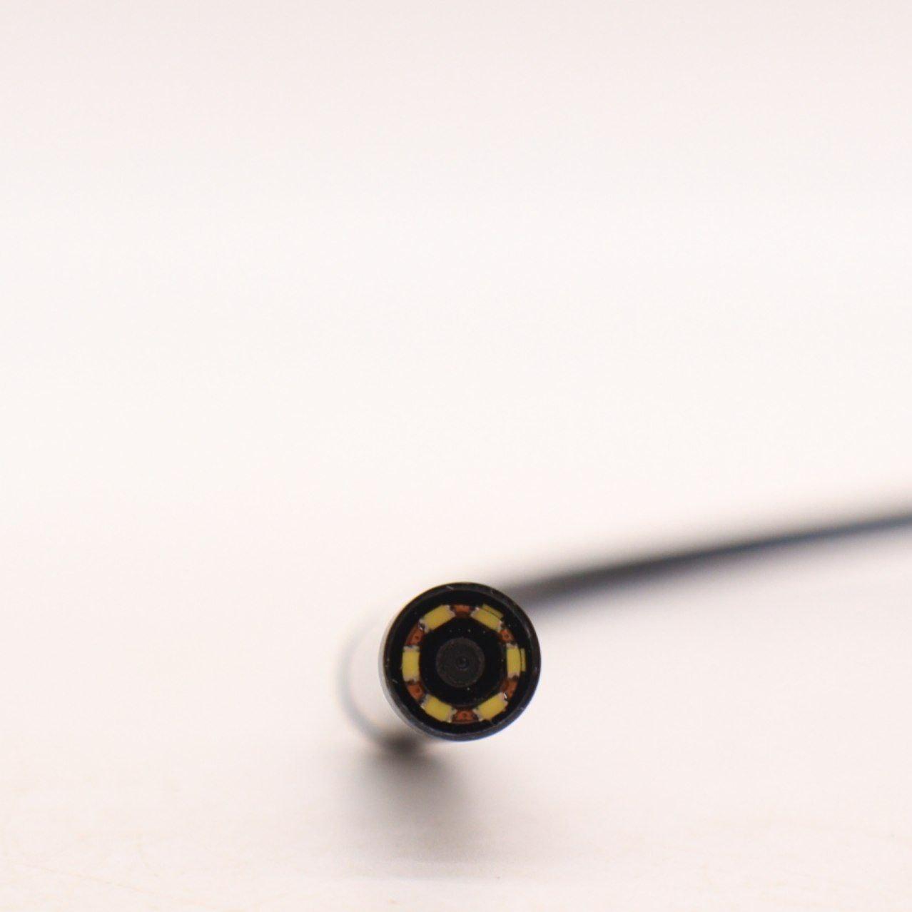 Ендоскоп міні камера для смартфона, 3,5м / Ендоскопічна гнучка USB-камера / Бороскоп