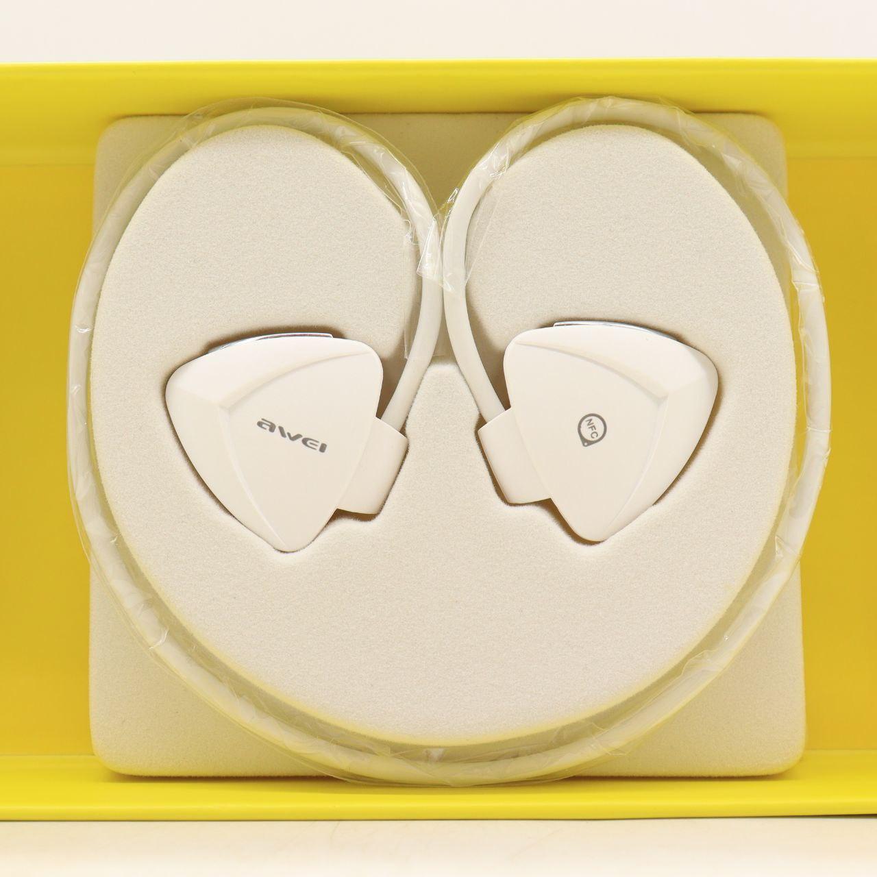 Спортивні бездротові навушники MDR A840, Білі / Блютуз навушники з мікрофоном / Вакуумні навушники / Стереонавушники