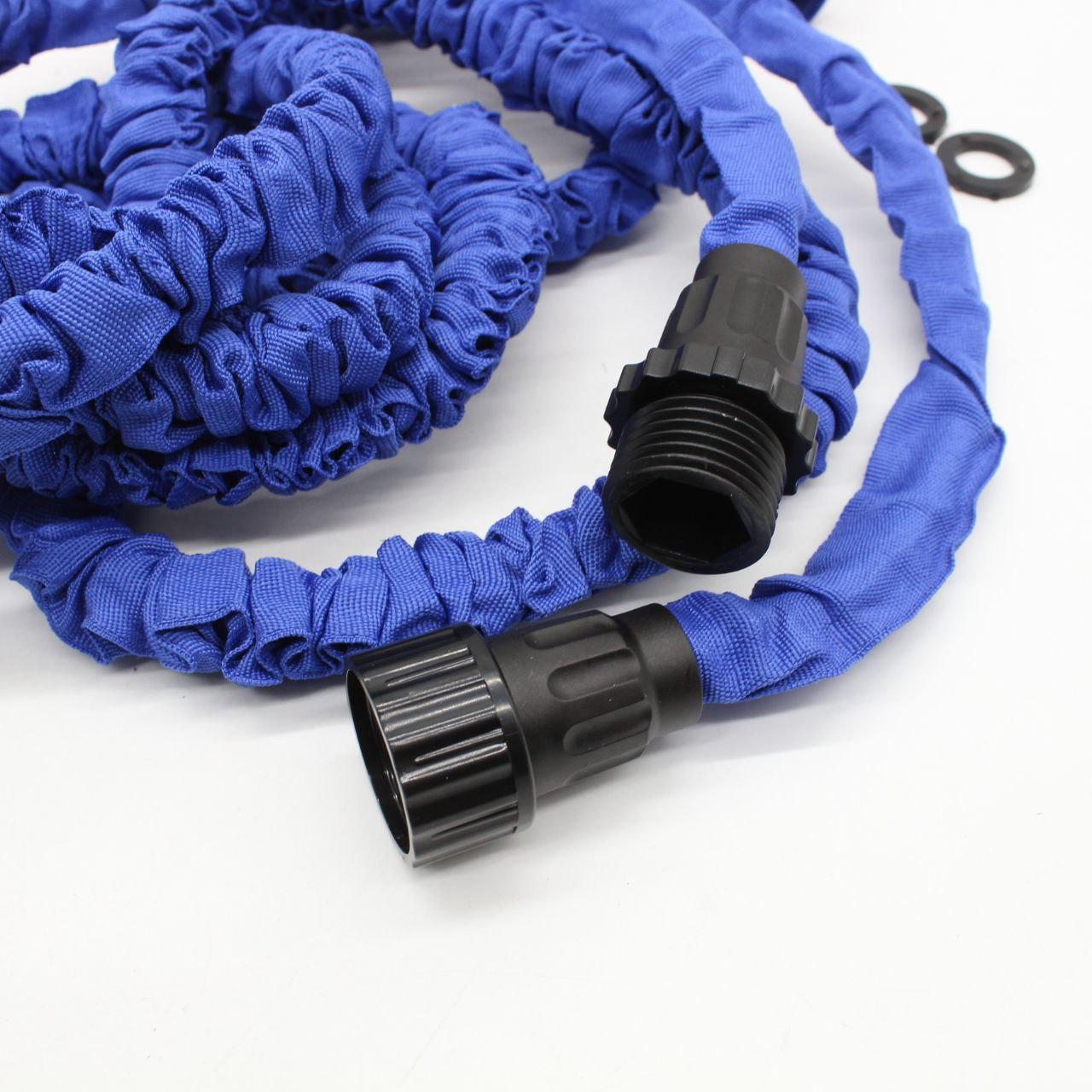 Шланг для поливу 15 м + розпилювач, V-HOSE / Садовий шланг що розтягується / Поливальний шланг