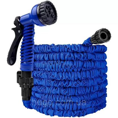 Садовий шланг для поливу 37,5 м з розпилювачем, V-HOSE PRO / Шланг, що розтягується