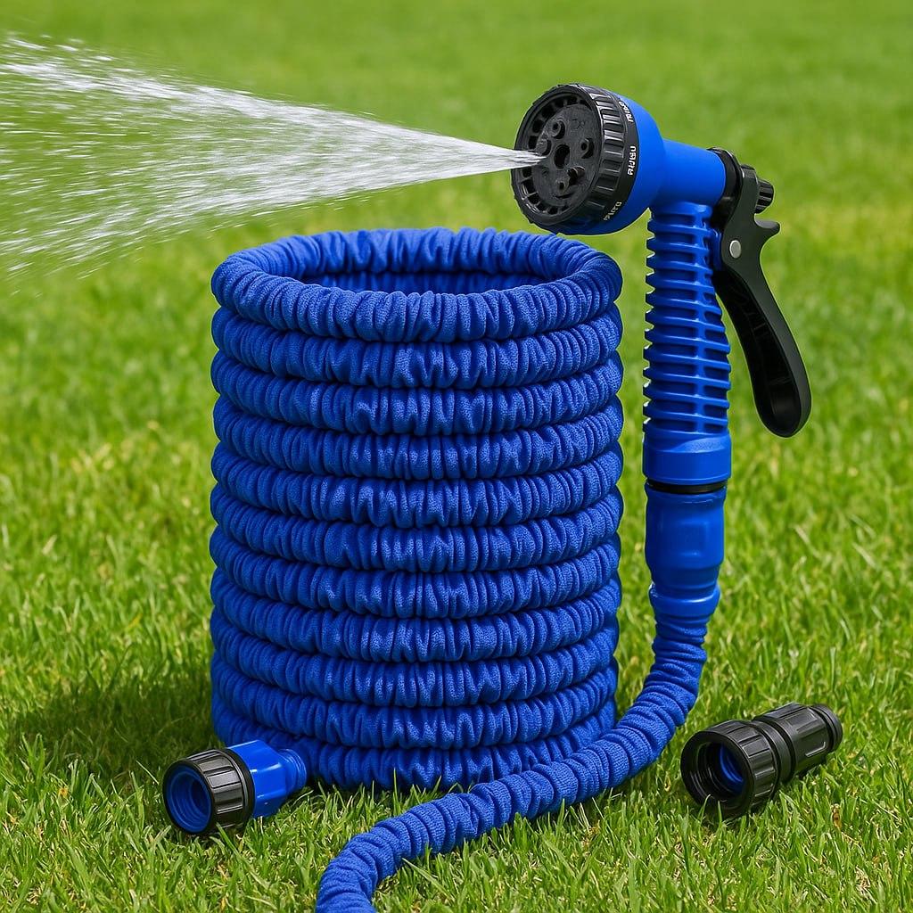 Шланг для поливу з розпилювачем, 45м, Magic Hose / Розтягуючий садовий шланг / Поливальний шланг