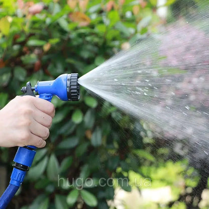 Шланг для поливу з розпилювачем, 45м, Magic Hose / Розтягуючий садовий шланг / Поливальний шланг