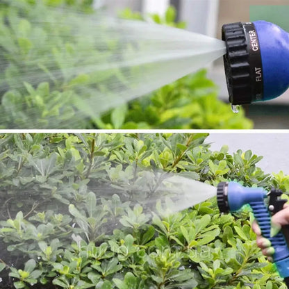 Шланг для поливу 52,5 м + розпилювач, V-HOSE / Садовий шланг що розтягується / Поливальний шланг