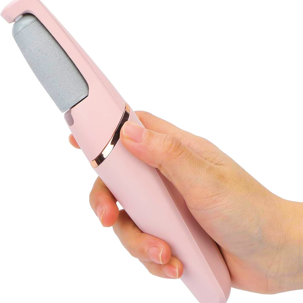 Аппарат для педикюра + 2 ролика, Flawless Pedi / Электрическая пемза для ног / Роликовая пилка для пяток