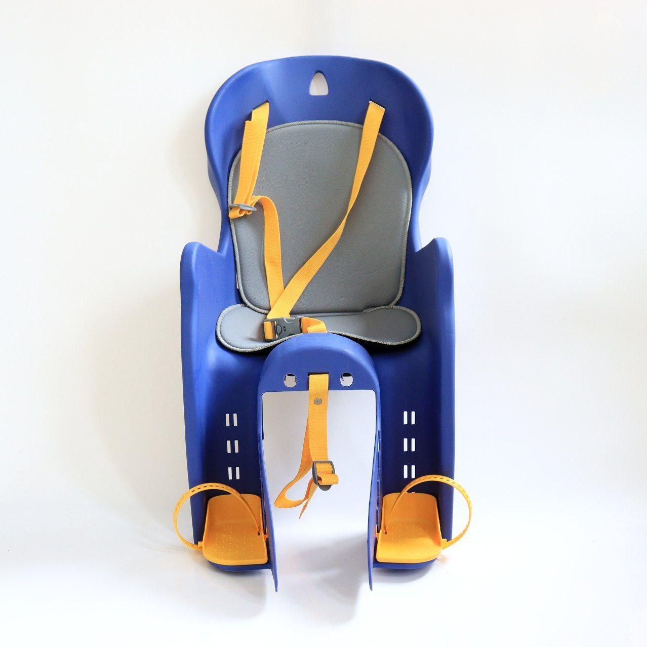 Дитяче крісло на велосипед BG-5, Синє / Велокрісло дитяче / Велосипедне сидіння