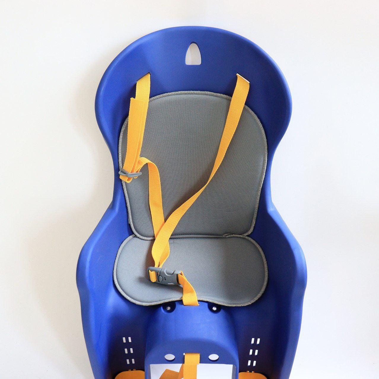 Дитяче крісло на велосипед BG-5, Синє / Велокрісло дитяче / Велосипедне сидіння