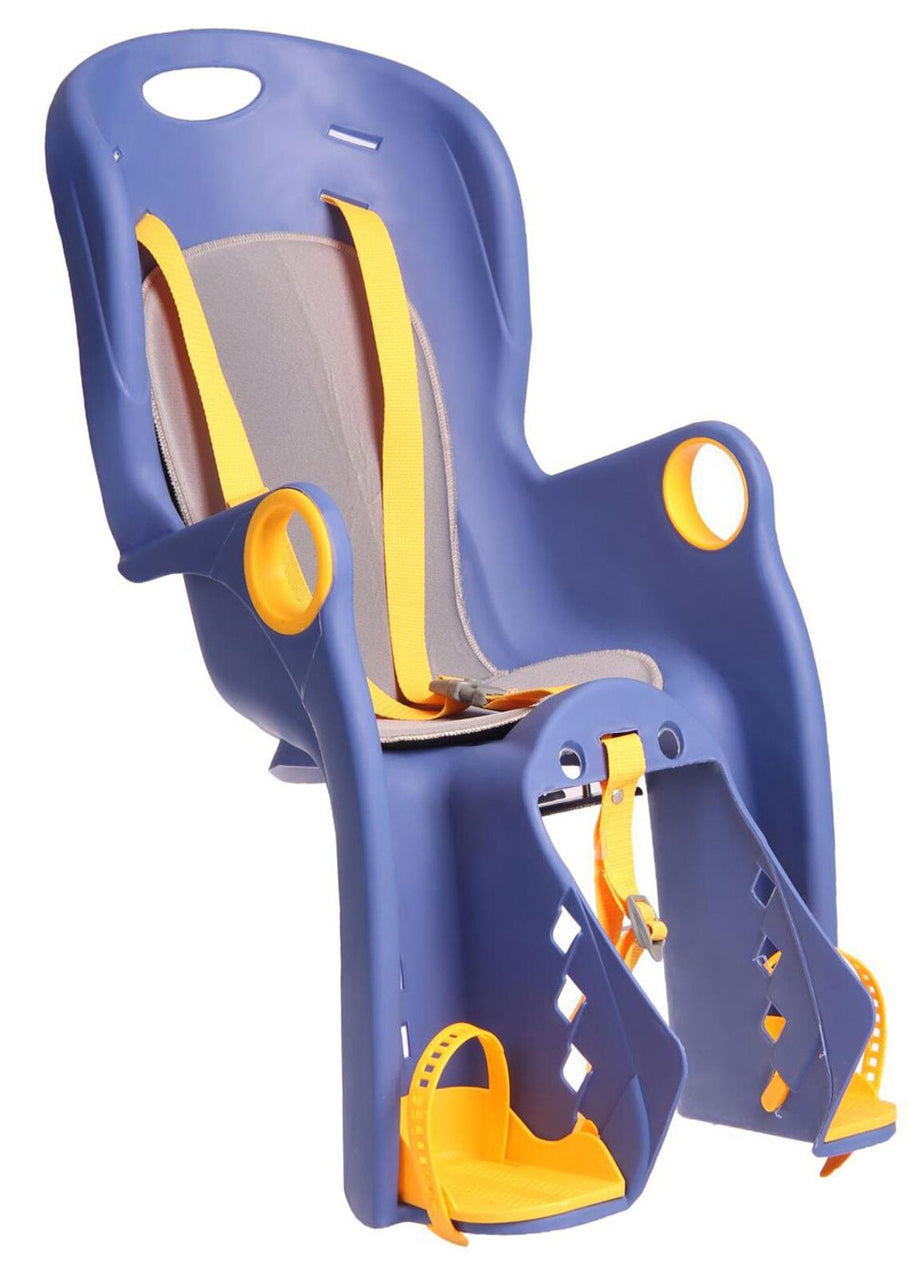 Дитяче крісло на велосипед BG-5, Синє / Велокрісло дитяче / Велосипедне сидіння