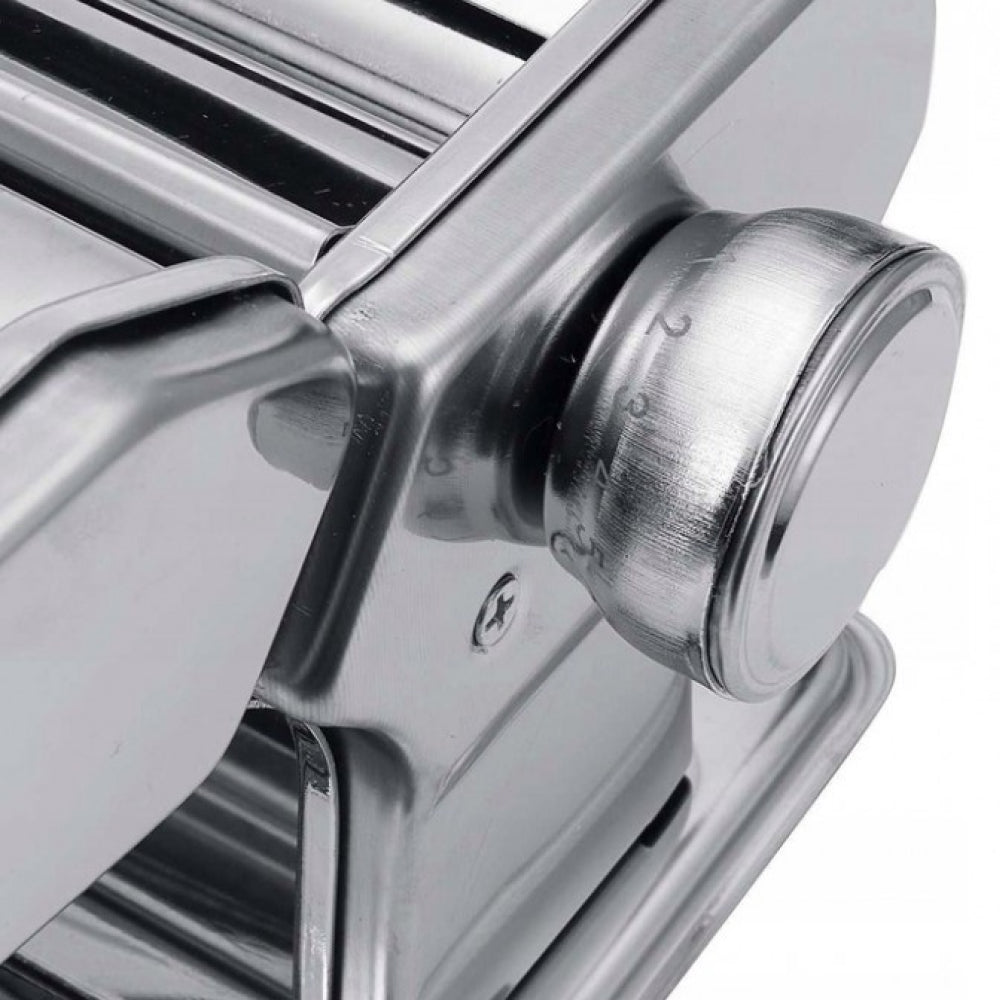 Лапшерізка ручна для розкочування тіста, з насадками / Машинка для нарізки локшини / Тестораскатка механічна