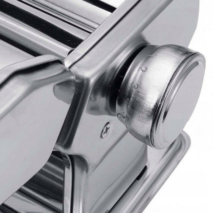 Лапшерізка ручна для розкочування тіста, з насадками / Машинка для нарізки локшини / Тестораскатка механічна