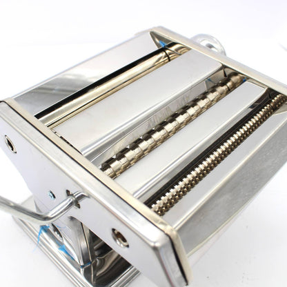 Лапшерізка ручна для розкочування тіста, з насадками / Машинка для нарізки локшини / Тестораскатка механічна