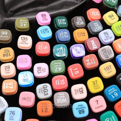 Скетч маркери для малювання 80 шт / Набір маркерів для малювання