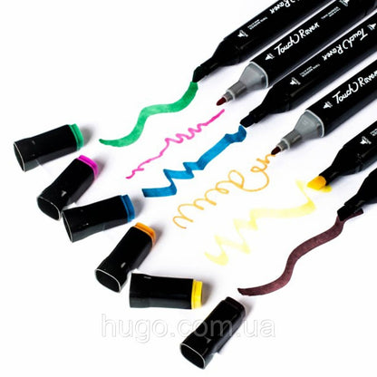 Скетч маркери для малювання 80 шт / Набір маркерів для малювання