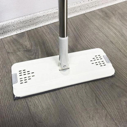 Швабра з відром 11л з автоматичним віджимом + 2 насадки, Cleaning Mop, Сіра / Швабра ледарка для прибирання будинку