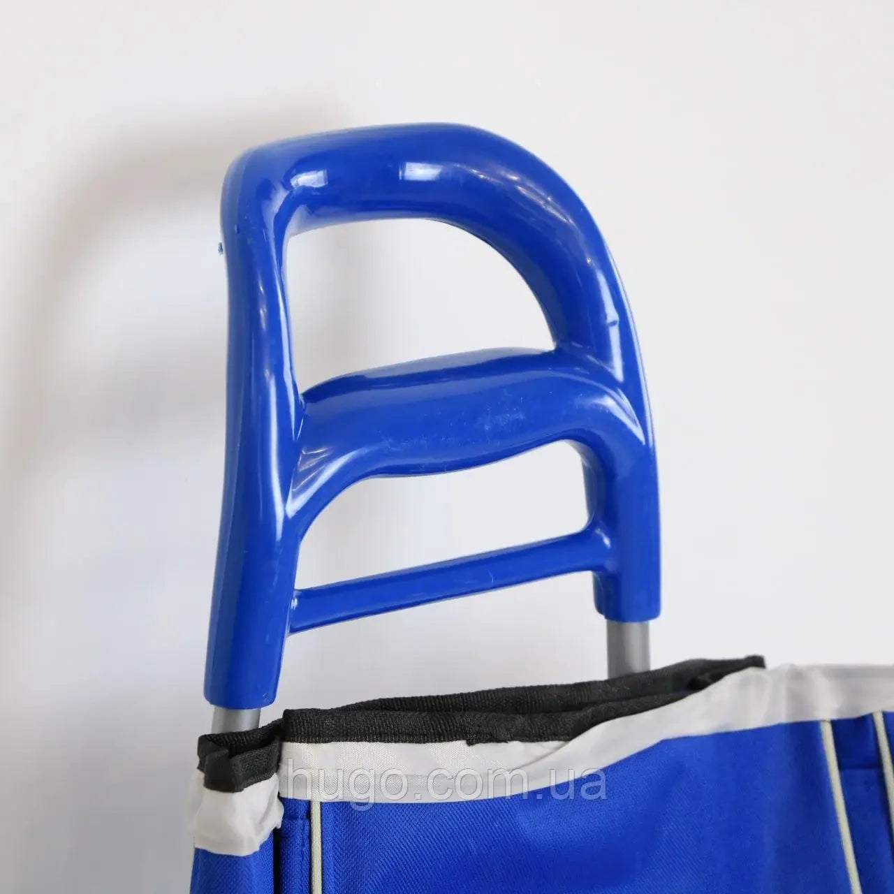 Сумка-візок на колесах до 130кг, 95х35х30см, Синій / Сумка на колесах для покупок / Кравчучка