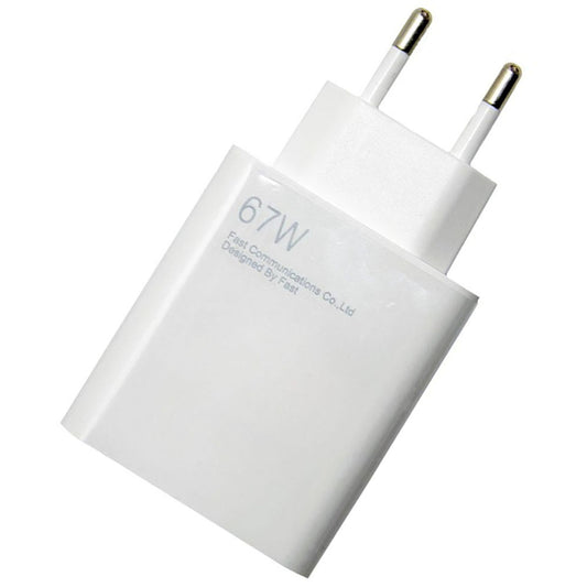 Мережевий зарядний пристрій 67W, USB / Адаптер зі швидкою зарядкою / Зарядка для телефону