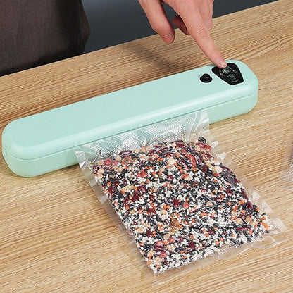 Вакуумний пакувальник харчових продуктів Vacuum Sealer / Вакууматор домашній для їжі