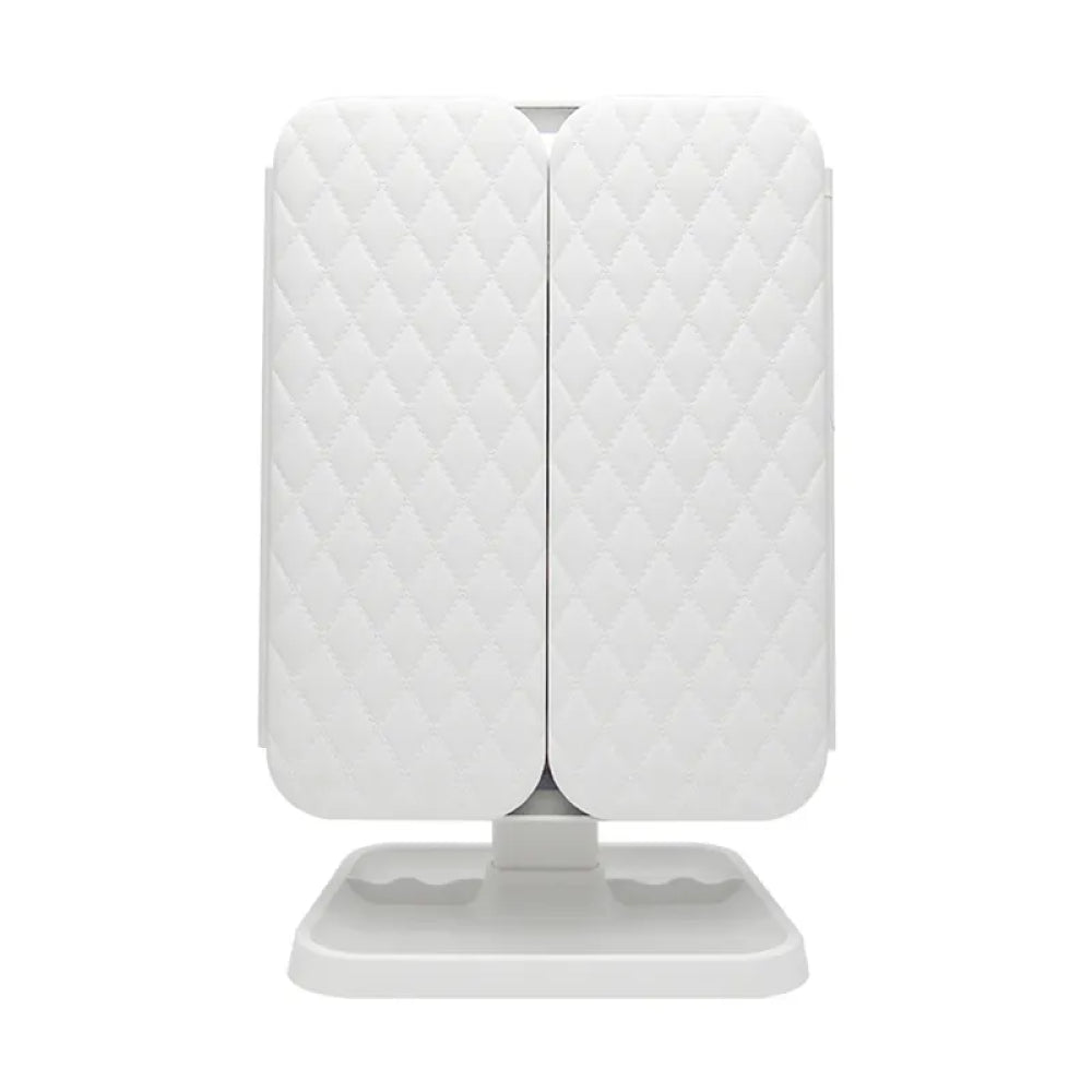 Косметичне дзеркало з LED підсвічуванням та USB, XW 810, Біле / Потрійне дзеркало сенсорне для макіяжу