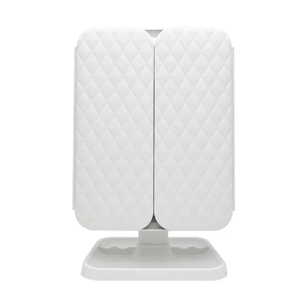 Косметичне дзеркало з LED підсвічуванням та USB, XW 810, Біле / Потрійне дзеркало сенсорне для макіяжу