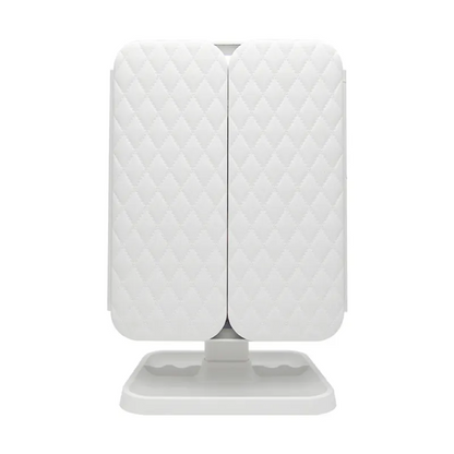 Косметичне дзеркало з LED підсвічуванням та USB, XW 810, Біле / Потрійне дзеркало сенсорне для макіяжу