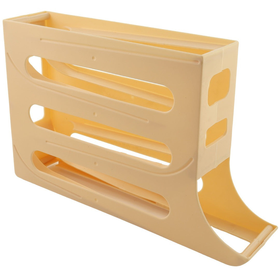 Підставка для зберігання яєць 4 яруси 30×19×7см, Plastic shelving / Лоток для яєць / Органайзер для яєць