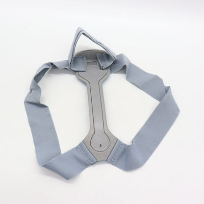 Коректор постави HSM-50301, Сірий / Бандаж для корекції постави / Корсет для спини на липучках