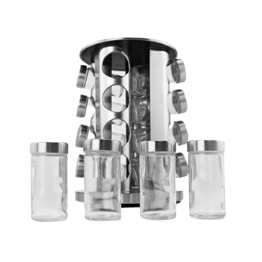 Контейнери для спецій 16 відсіків, Spice carousel R66-16 / Набір для спецій з підставкою / Ємності для приправ