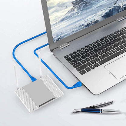 Кабель патч-корд UTP Cat5e Lan (25м) / Високошвидкісний інтернет кабель / Мережевий кабель / Кабель для роутера