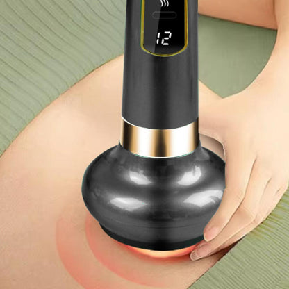 Акумуляторний масажер антицелюлітний, 12 режимів, з USB / Вакуумний масажер від целюліту