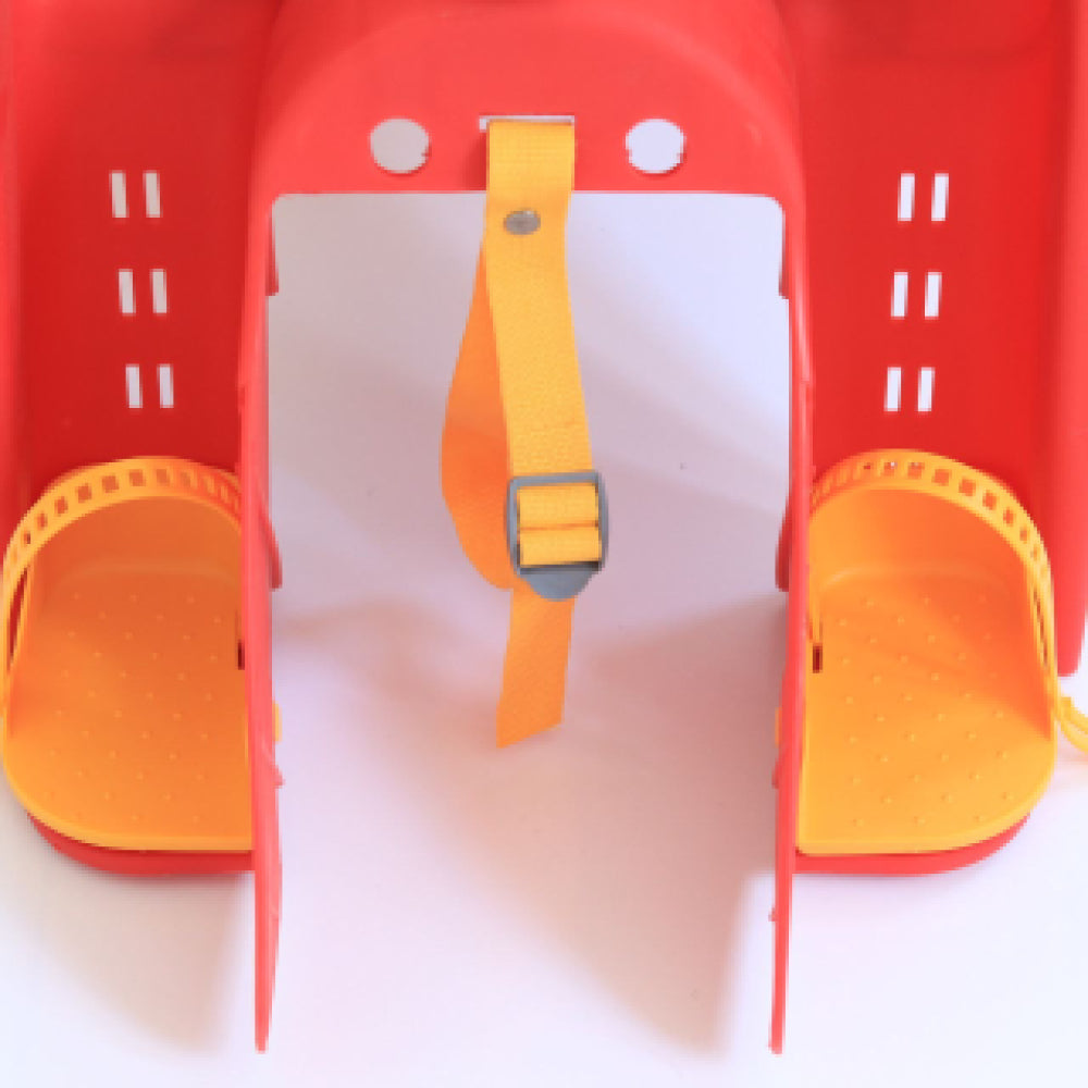 Дитяче крісло на велосипед BG-5, Червоне / Велокрісло дитяче / Велосипедне сидіння