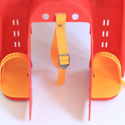 Дитяче крісло на велосипед BG-5, Червоне / Велокрісло дитяче / Велосипедне сидіння