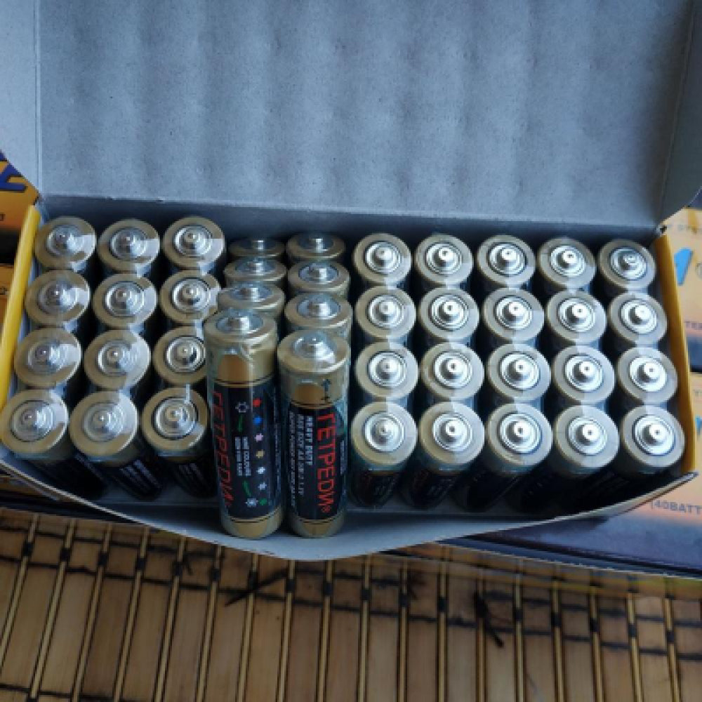 Мізинчикова батарейка 1,5Вт х 1шт, ААА LR03/286, ГЕТРЕДІ / Сольова батарейка