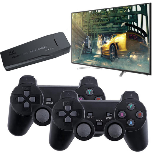 Ігрова приставка 64G, два джойстика Game Stick Lite M8 / Ігрова консоль для телевізора