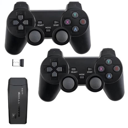 Ігрова приставка 64G, два джойстика Game Stick Lite M8 / Ігрова консоль для телевізора