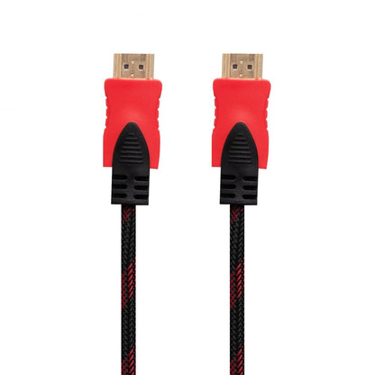 Кабель HDMI-HDMI 10м, з посиленою обмоткою / Шнур для телевізора з 2 фільтрами