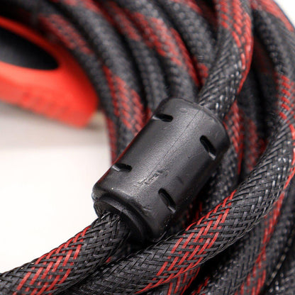 Кабель HDMI-HDMI 10м, з посиленою обмоткою / Шнур для телевізора з 2 фільтрами