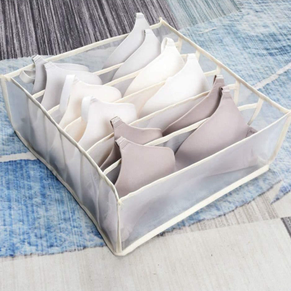 Комплект органайзерів для нижньої білизни 3шт / Нейлоновий органайзер для зберігання білизни та шкарпеток