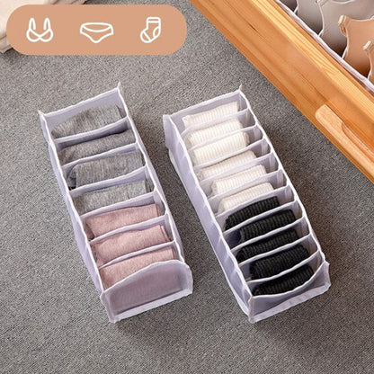 Комплект органайзерів для нижньої білизни 3шт / Нейлоновий органайзер для зберігання білизни та шкарпеток