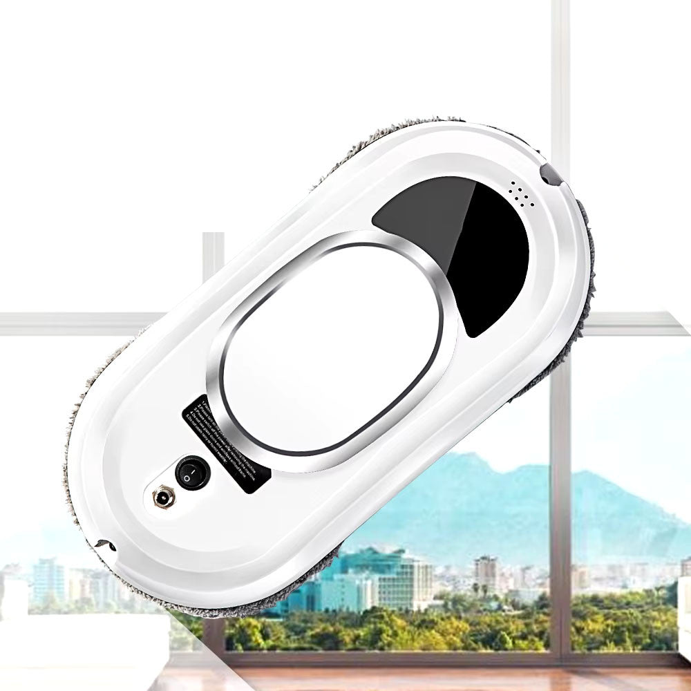 Розумний робот мийник вікон 4 насадки, Пульт, від мережі/акумулятора / Робот пилосос для вікон / Робот для миття вікон