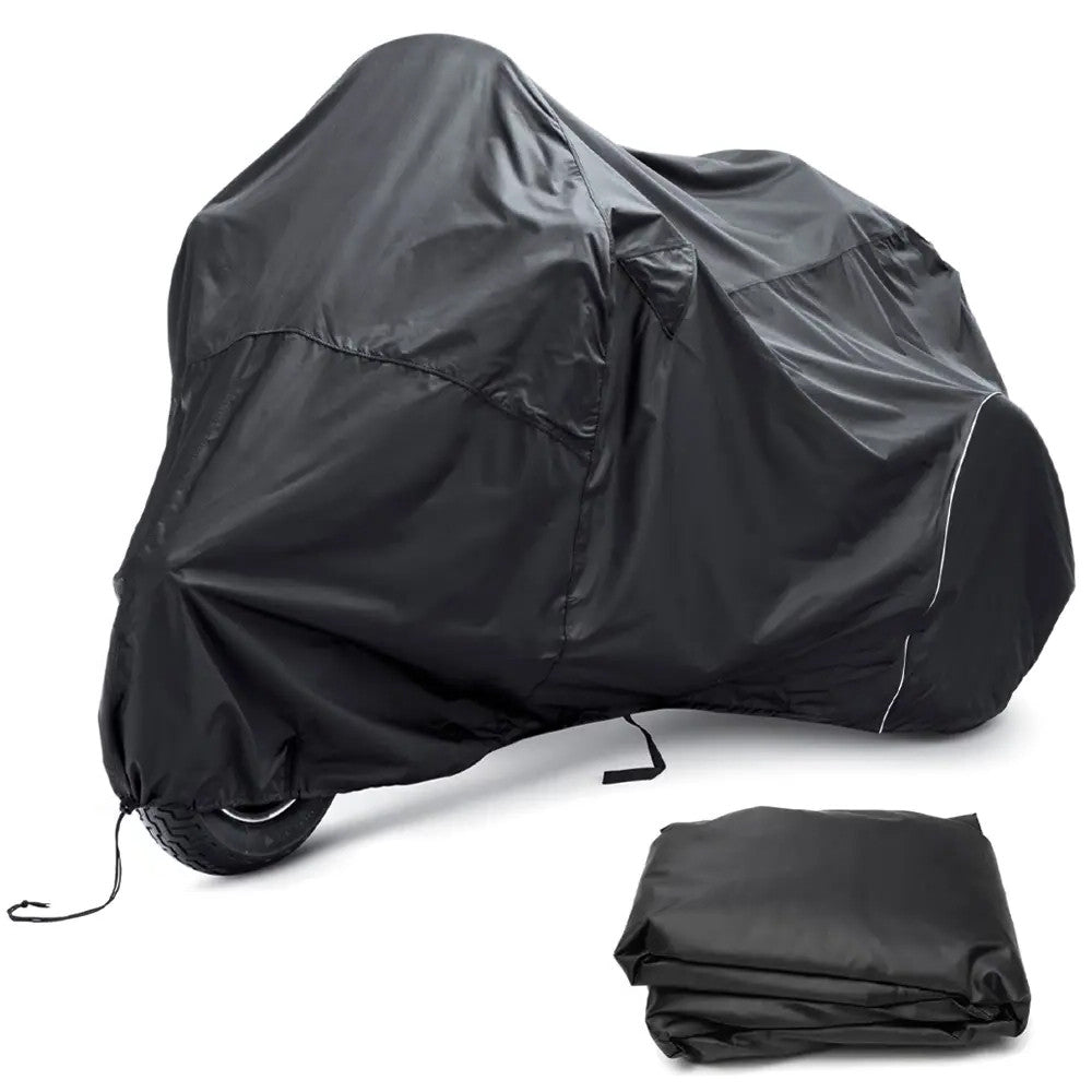 Захисний чохол для мотоцикла 265х135х107см, Розмір XXL / Тент на мотоцикл / Моточехол / Накидка на мотоцикл
