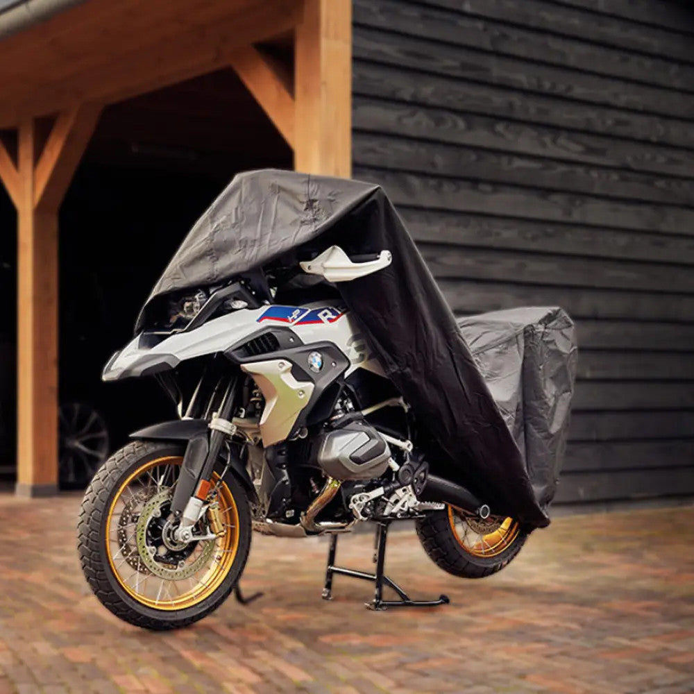 Захисний чохол для мотоцикла 265х135х107см, Розмір XXL / Тент на мотоцикл / Моточехол / Накидка на мотоцикл
