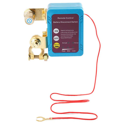 Дистанційний вимикач маси авто 12В/240A + 2 пульта / Подвійне реле відключення автомобільної батареї