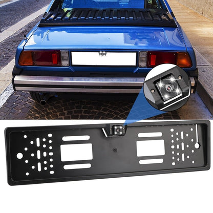 Камера заднього виду рамка 4LED / Авторамка / Рамка для номера з камерою / Номерна рамка з камерою