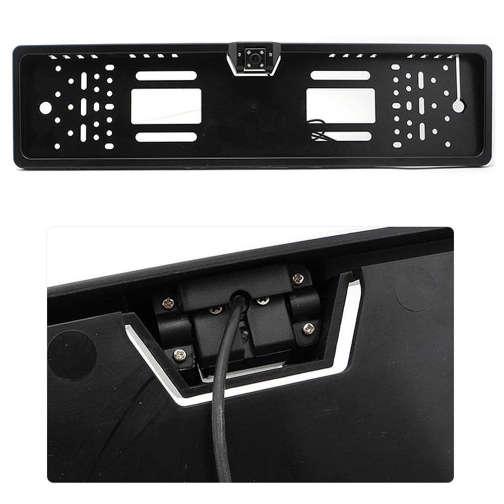 Камера заднього виду рамка 4LED / Авторамка / Рамка для номера з камерою / Номерна рамка з камерою