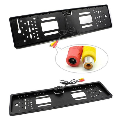 Камера заднього виду рамка 4LED / Авторамка / Рамка для номера з камерою / Номерна рамка з камерою